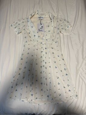 Princess Polly Fabiola Collared Mini Dress Floral
